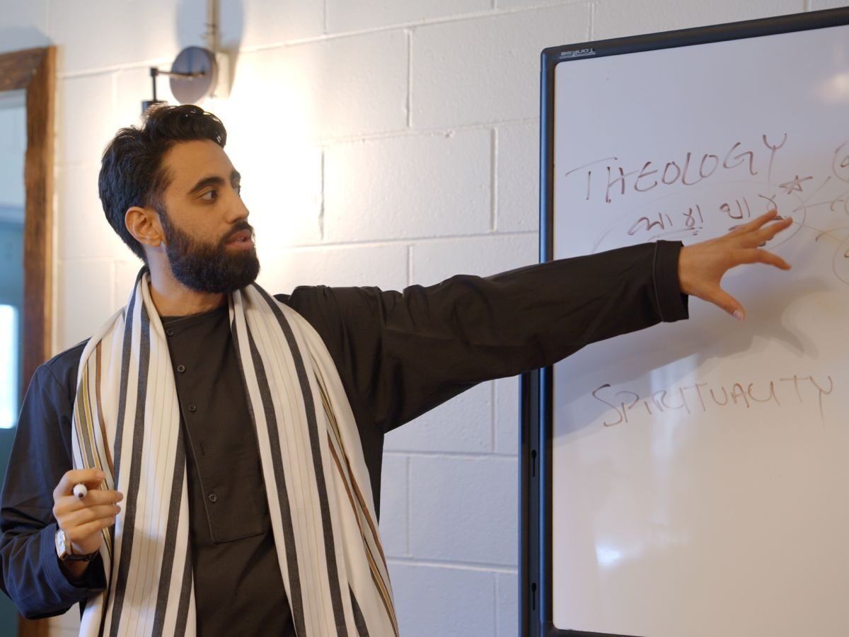 Dr. Ahmad Deeb teaching